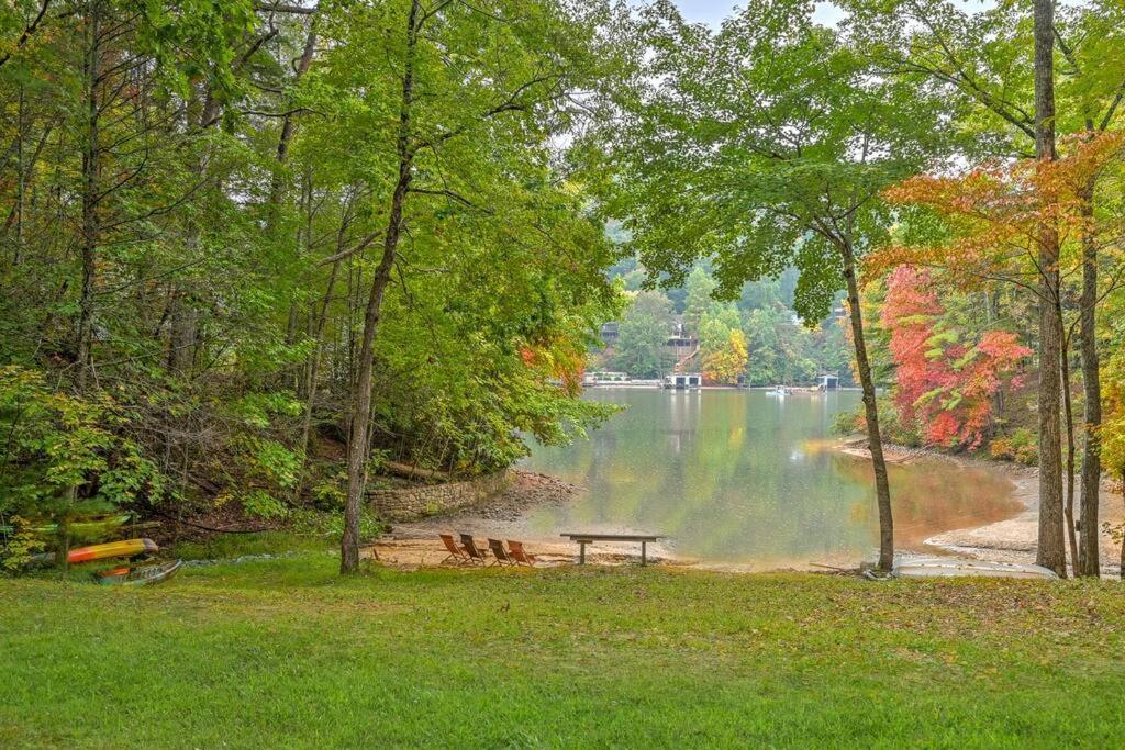 The Cove Retreat- Hot Tub/Screened Porch/Game Room Lake Lure Exteriér fotografie