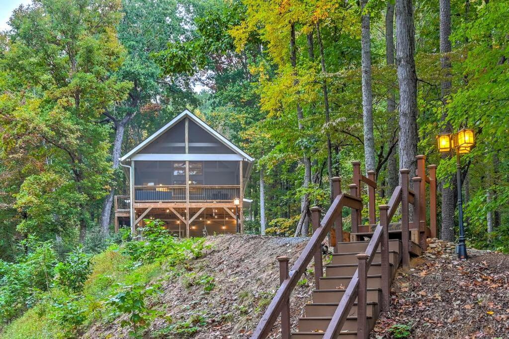 The Cove Retreat- Hot Tub/Screened Porch/Game Room Lake Lure Exteriér fotografie